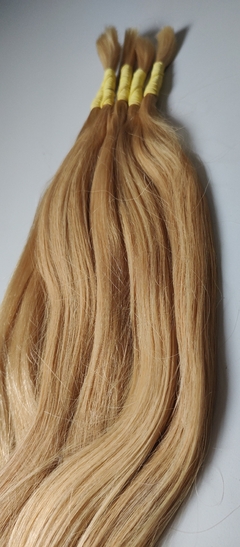 CABELO HUMANO LOIRO 65 CM L10 (50 GRAMAS) - Gi Matthias - Beleza Negra Hair