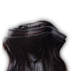 55 cm Cabelo humano Brasileiro Invisible (138 gramas) - Gi Matthias - Beleza Negra Hair