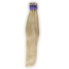 75 cm Cabelo Humano Loiro (50 gramas) L40 - comprar online