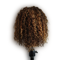 Wig Cabelo Humano Cacheado G 0.114