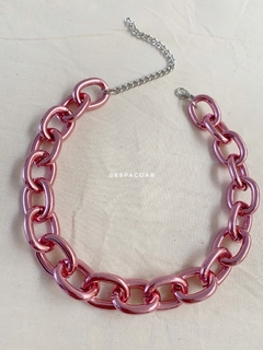 Choker pink chain  - comprar online