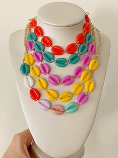 Choker búzios colors  - comprar online