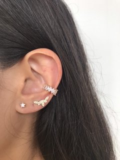 Mini ear cuff folhinha - comprar online