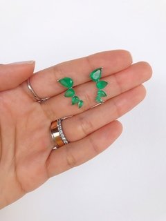 Ear cuff Lu esmeralda