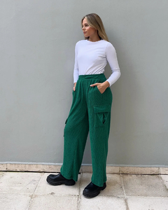 Pantalon cargo de lanilla en internet