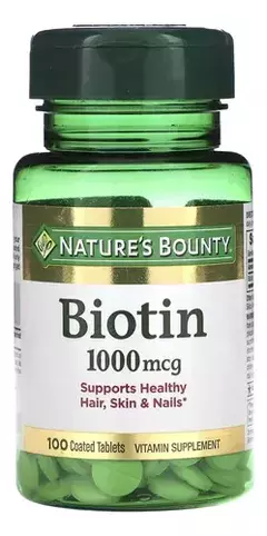 Nature's Bounty Biotin (1000 mcg) - comprar online