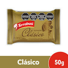 Alfajor Terrabusi Chocolate Clásico 50g. - comprar online