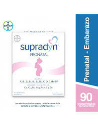 Supradyn Pronatal 90 Comprimidos Recubiertos - comprar online