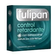 Tulipan Preservativos de Látex Control Retardante - comprar online