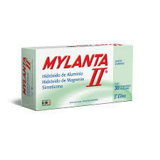 Mylanta II 400 mg / 400 mg / 30 mg - comprar online