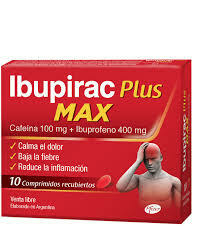 Ibupirac Plus Max (100 mg / 400 mg) - comprar online