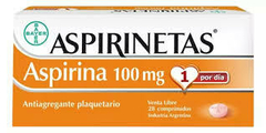 Aspirinetas 28 Comprimidos (100 mg) - comprar online