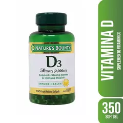 The Nature's Bounty Co. Suplemento Vitaminico D3 (2000 Iu) - comprar online