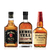 Set Bourbons x3u - Jim Beam + Rebel + Makers Mark