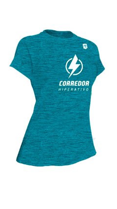 Camisa Mescla Corredor Hiperativo- Feminina - comprar online