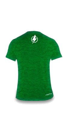 Camisa Mescla Verde Corredor Hiperativo - Masculina na internet