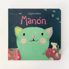 libro virginia piñón manón gata gatita fieltro muñeco