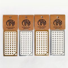 stickers uñas diseño vinilo nail art miniformitas autoadhesivas