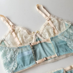 Bustier Sibyl Aqua - La Tienda Baúl