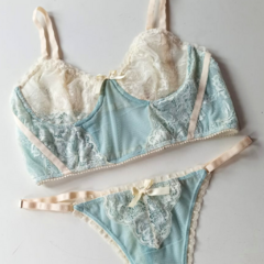 Bustier Sibyl Aqua - comprar online