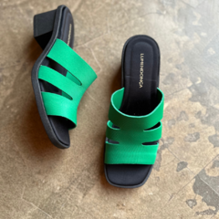 Tamanco neoprene verde - comprar online