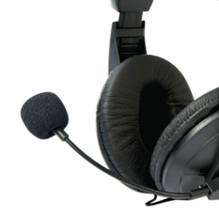 Fone com Microfone Voicer Confort PH-60BK C3 TECH - comprar online