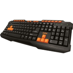 Teclado Gamer Action TC200 Preto/Laranja USB OEX na internet