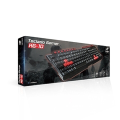 Teclado Usb Gaming KG-10BK Preto C3 Tech - comprar online