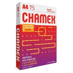Papel A4 Chamex C/ 500 folhas 75G - comprar online