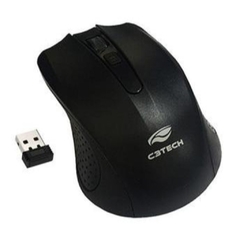 Mouse Wireless M-W20BK Preto C3 Tech