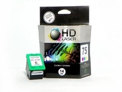 Cartucho HD Laser Comp. HP 338 (75XL) Color 14ML