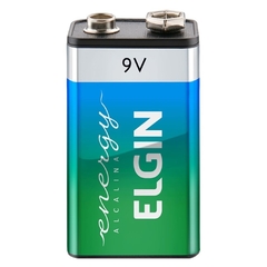 Bateria Alcalina 9V Embalagem C/ 1 Unid. Elgin