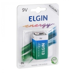 Bateria Alcalina 9V Embalagem C/ 1 Unid. Elgin - comprar online