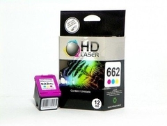 Cartucho HD Laser Comp. HP 662 Color 10ML