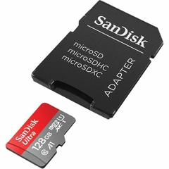 Cartão de Memória Micro SD 128GB C/ Adap. SD Classe 10 - comprar online
