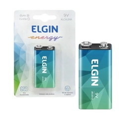 Bateria Alcalina 9V Embalagem C/ 1 Unid. Elgin na internet