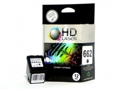 Cartucho HD Laser Comp. HP 662 Preto 11ML