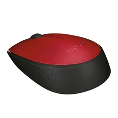 Mouse Wireless Logitech M170 Optico - Vermelho - comprar online
