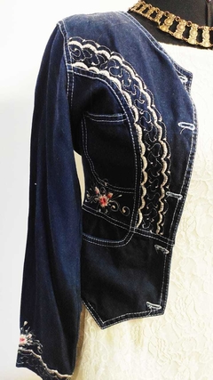 Jaqueta jeans Boho - Bela Índia Artigos Indianos