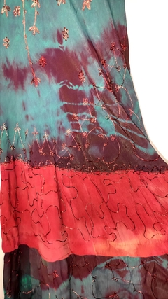 vestido indiano longo tiedye edição especial - Bela Índia Artigos Indianos