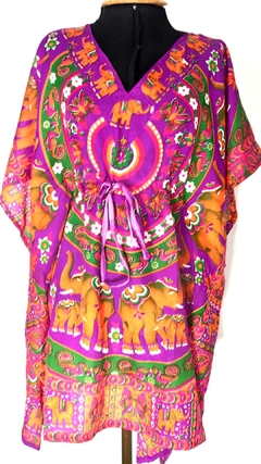 kaftan mandala lilás