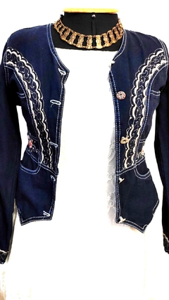 Jaqueta jeans Boho