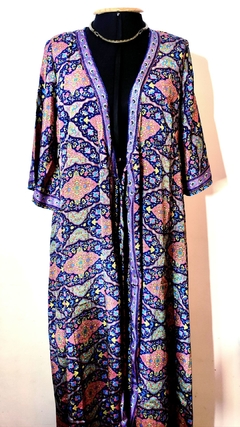 vestido/ kimono em seda indiana na internet