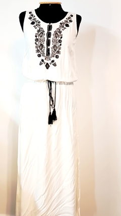 vestido indiano branco