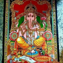 Painel Indiano em tecido Ganesha ESGOTADO