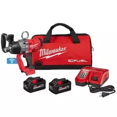 Chave de Impacto 1" 2033Nm 18V 8.0Ah com 2 Baterias + Carregador Bivolt + Bolsa 2867-259 MILWAUKEE