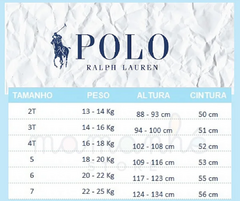 Camiseta Infantil Polo Ralph Lauren Branca Logo na internet