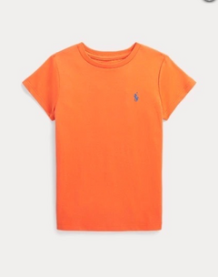 Camiseta Infantil Ralph Lauren Laranja - Miolo Mole Baby
