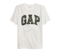 Camiseta Logo GAP Camuflada
