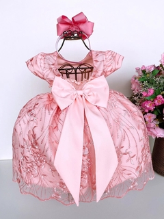 Vestido Festa Rosa Realeza Miss Cherry - comprar online